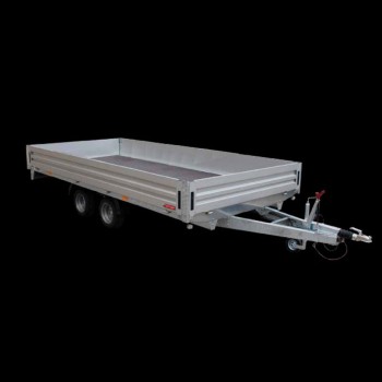 Twin-axle trailer transport things
